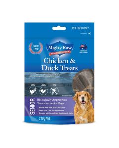 Mighty Raw Senior Dog Treats 210g