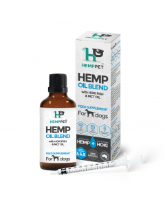 HempPet Dog Oil Blend with Hoki Fish and MCT Oil
