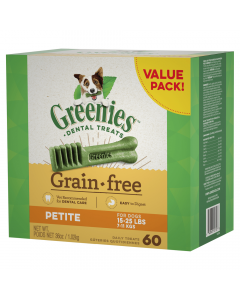 Greenies Value Pack Grain Free Dog 1kg Petite