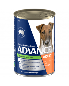 Advance Adult Dog All Breed Casserole With Lamb 12 x 400g