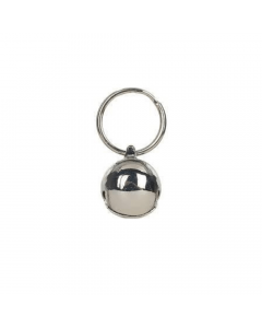 Cat Bell - Brass Bell Silver 14mm Single