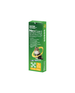 Nexgard Spectra Spot On Cat Large 2.5-7.5kg