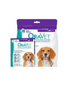 oravet chews medium