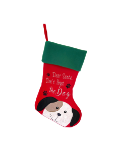 Prestige Christmas Dog Stocking 45cm