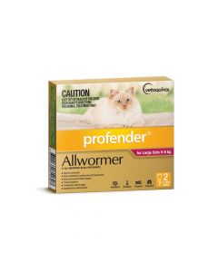 Profender Cat Large 5-8kg Red