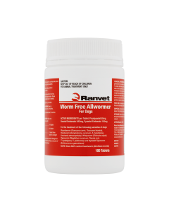 Ranvet Dog 10kg Allwormer Tablets