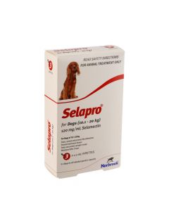 Selapro Dog Medium 10-20kg Red