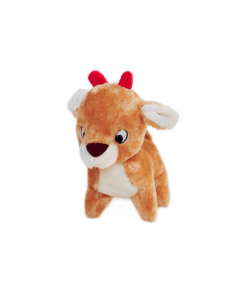 ZippyPaws Christmas Reindeer Dog Toy 22x20cm
