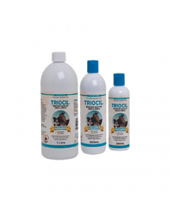 Triocil Medicated Wash for dogs, cats and horses