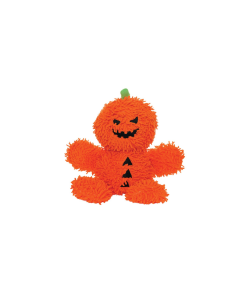 Tuffy Mighty Microfiber Pumpkin Man Medium Dog Toy