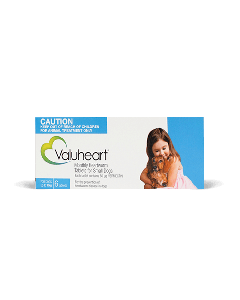 Valuheart Heartworm Tablets Small Dogs up to 10kg Blue 6 Pack