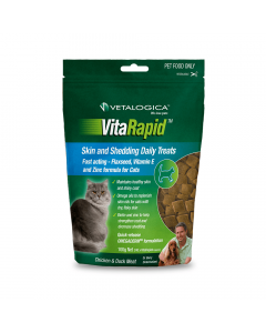 Vetalogica Vitarapid Cat Skin & Hairball Treats 100g
