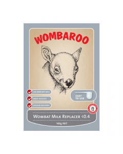 Wombaroo Wombat Milk Replacer <0.4 140g