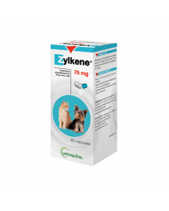 Zylkene 75mg 30 capsules for dogs and cats