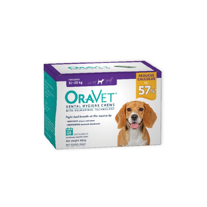 Oravet Dental Chews Dog Medium Vet Products Direct Australia