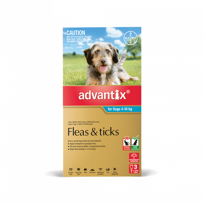Advantix Dog Medium 4 10kgs Aqua