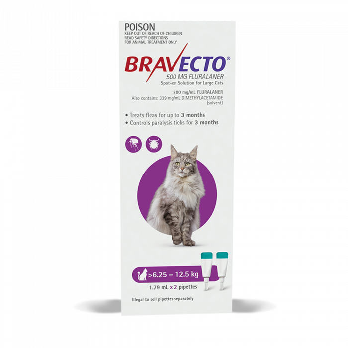 Bravecto Spot On for Cats Bravecto Spot On Flea and Tick Control