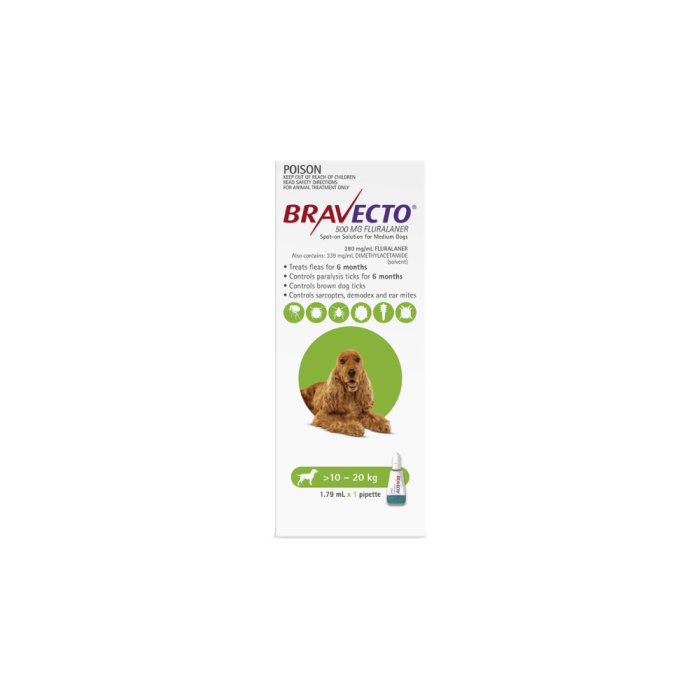 Bravecto green outlet