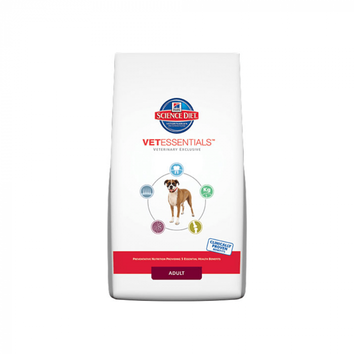 Hills vet essentials mature dog top