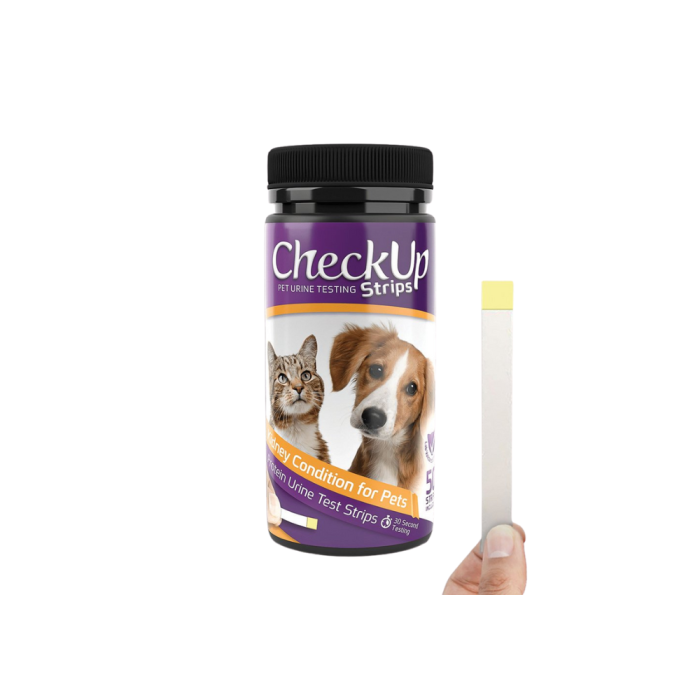 CheckUp Dog & Cat Urine Testing Strips Detection of Kidney Condition 50