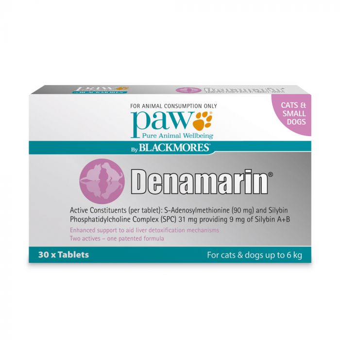 Denamarin for Cats & Small Dogs Up to 6kg 30 Tablets Vet Products