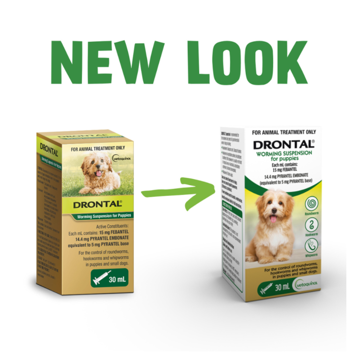 Drontal Allwormer Puppy Suspension 30ml VetProductsDirect