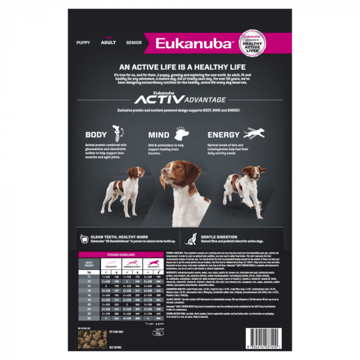Eukanuba Dog Adult Medium Breed VetProductsDirect