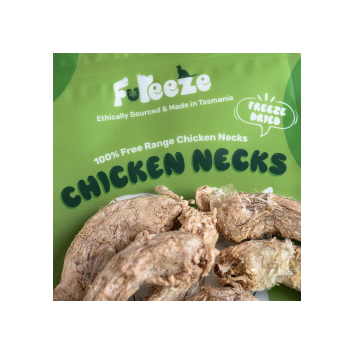 Freeze dried chicken necks for cats hotsell