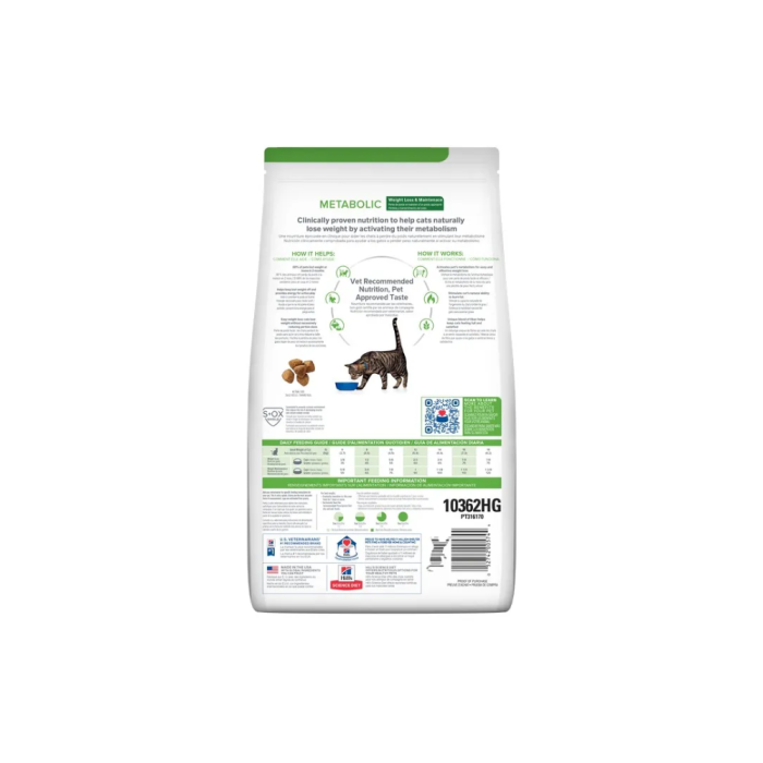 Metabolic weight deals management cat food