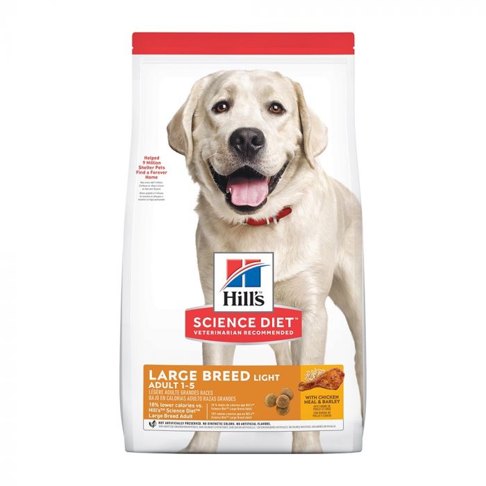 Hill s Science Diet Dog Light Large Breed 12kg VetProductsDirect