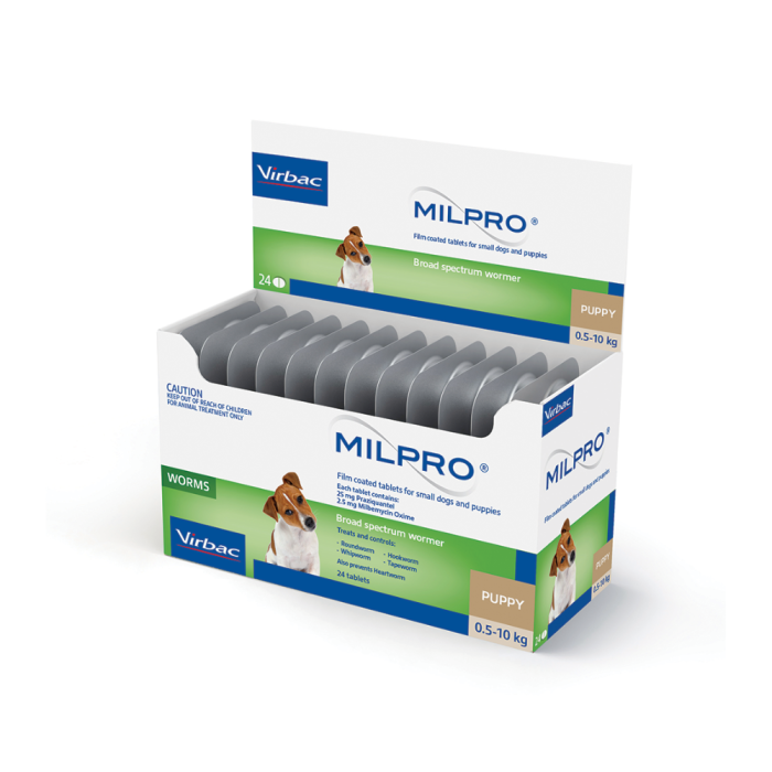milpro dog worming tablets