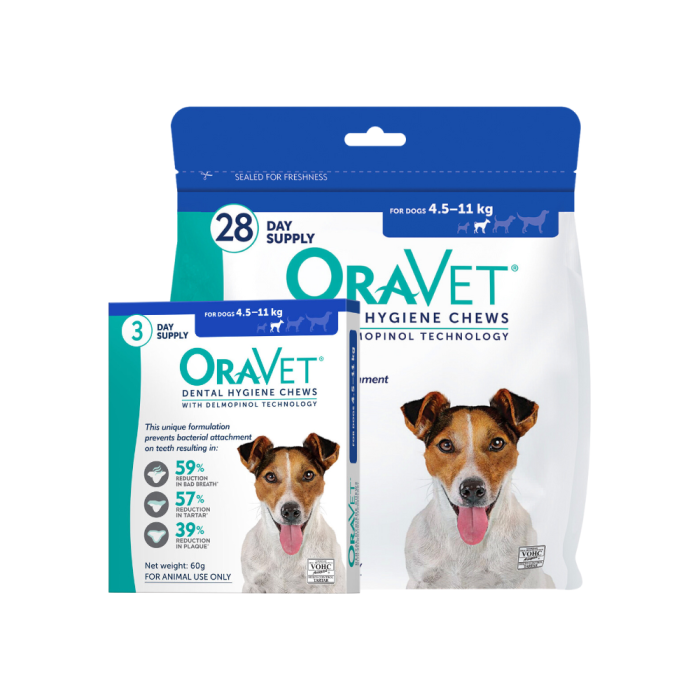 Oravet chews small sales