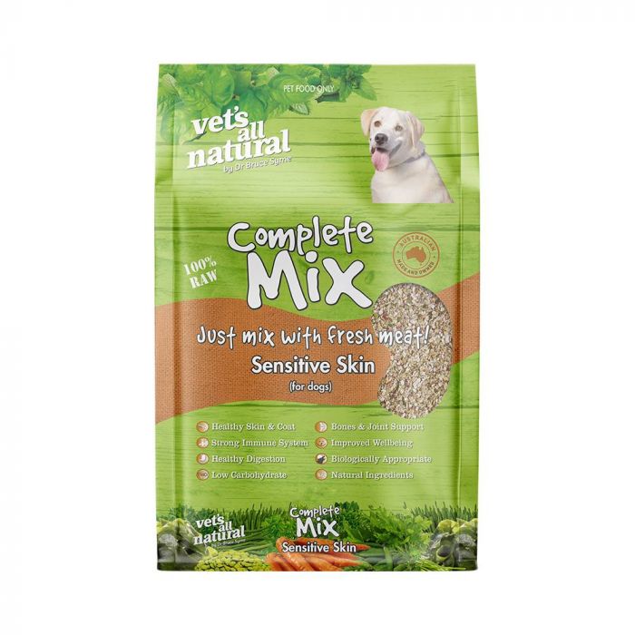 Vet's All Natural Adult Dog Sensitive Skin Complete Mix VetProductsDirect