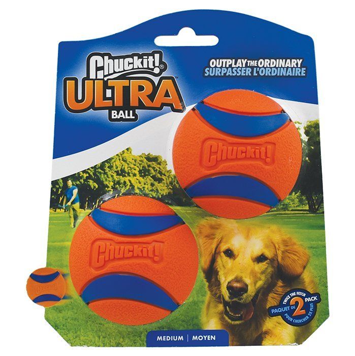 chuckit ultra ball medium 2 pack VetProductsDirect Vet Products