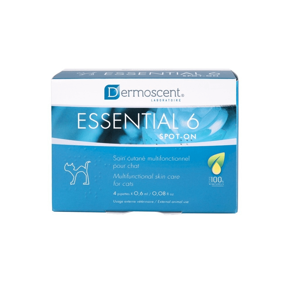 Dermoscent Essential 6 For Cats 4 Pack VetProductsDirect