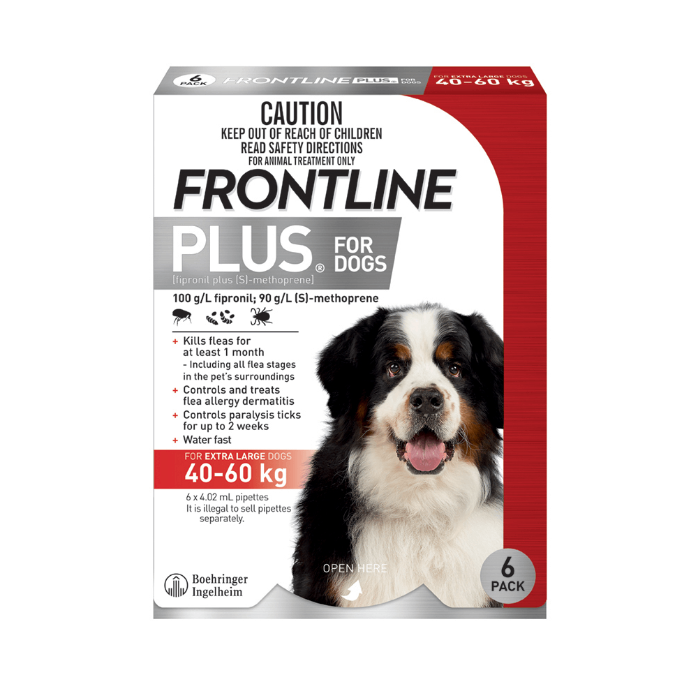 Frontline Plus Flea Ticks Extra Large Dogs VetProductsDirect