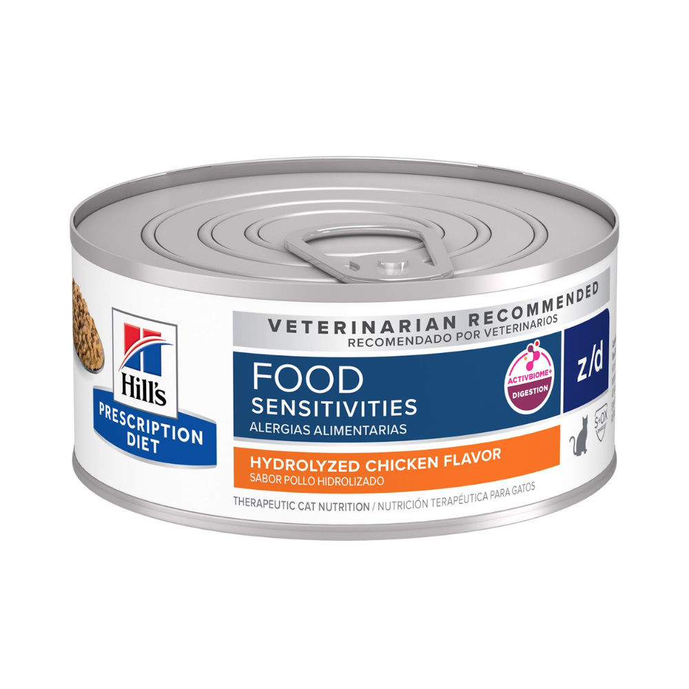 Hill's z/d Skin & Food Cat 24x156g VetProductsDirect