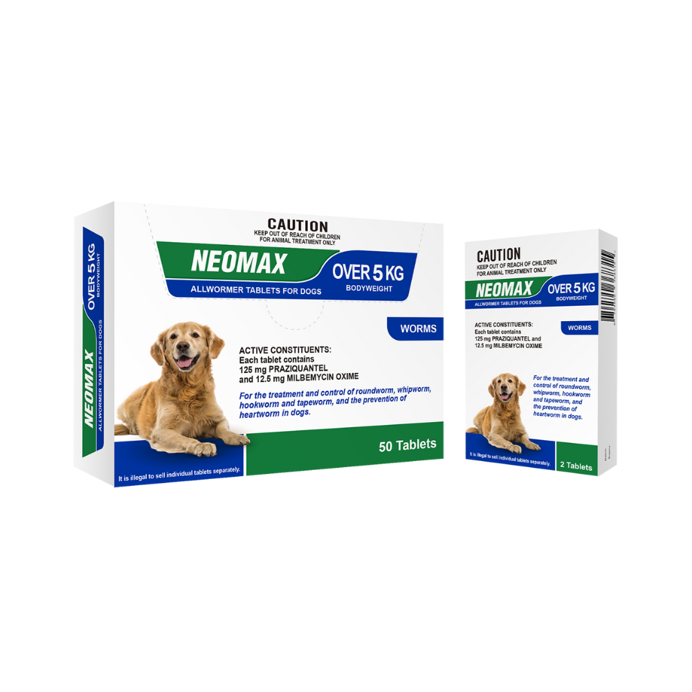 Neomax Allwormer Dog Large Over 5kg VetProductsDirect