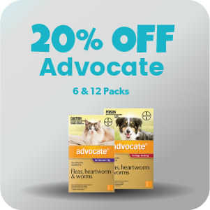 20% off Advocate 6 packs