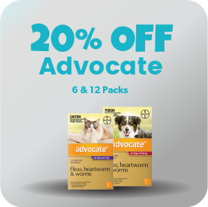 20% off Advocate 6 packs